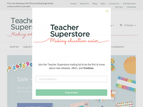 teachersuperstore.com.au-screenshot-desktop